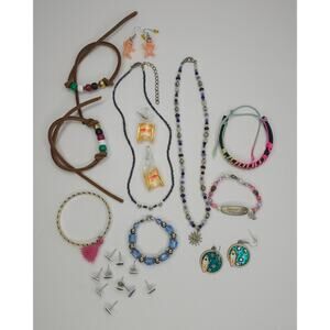 JEWELRY Children Kid Necklace Bracelet Earrings 24 piece Bundle Stitch Yoda Gift